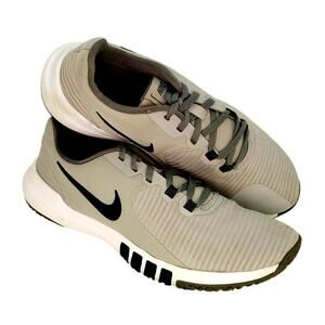 Nike Flex Control 4 Mens Two Tone Gray Trainer Sneakers - Size 7.5
